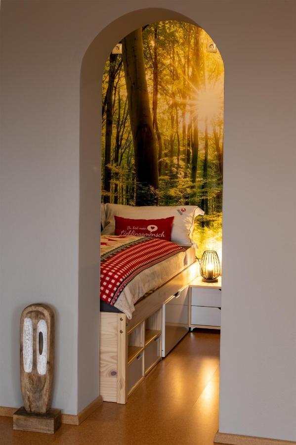 Ferienwohnung Fuchsbau Im Eg Des Ferienhauses Falkenhoehe Schwarzatal Екстер'єр фото