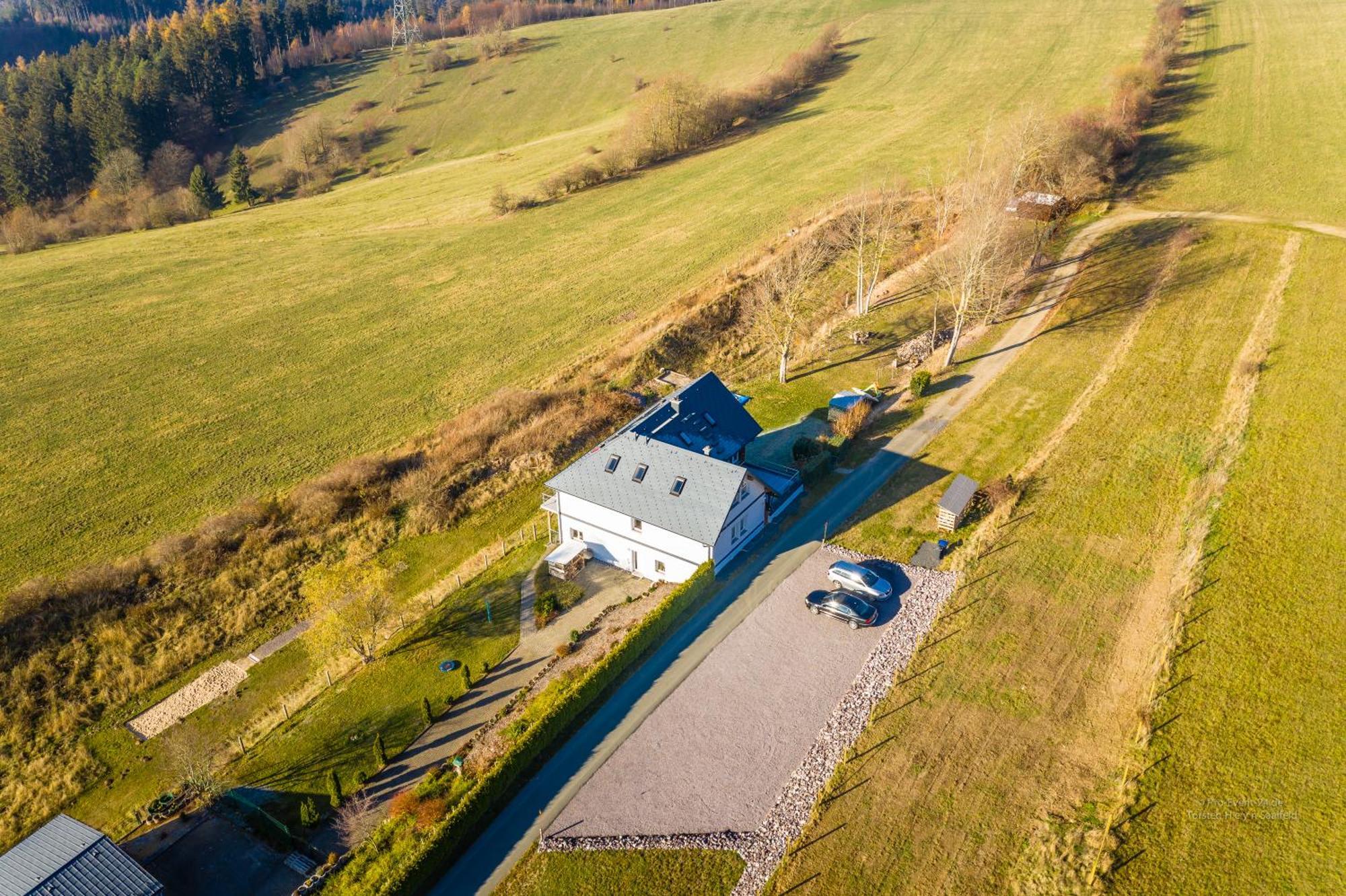 Ferienwohnung Fuchsbau Im Eg Des Ferienhauses Falkenhoehe Schwarzatal Екстер'єр фото